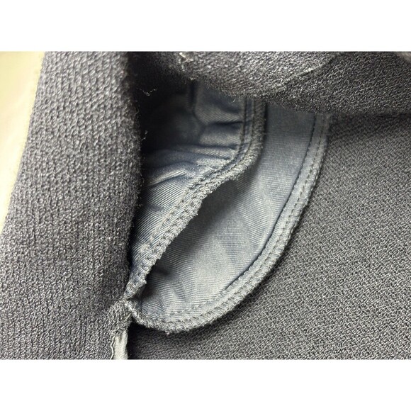 St John Collection by Marie Gray Cardigan Black 12 Ruffle Knit Tie Front - Picture 4 of 11